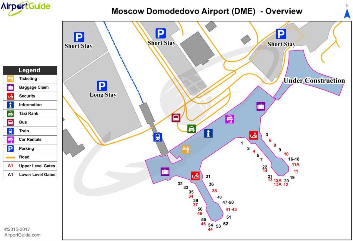 mapa DME aerodrom