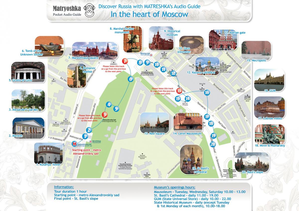 Moskve putujem mapu