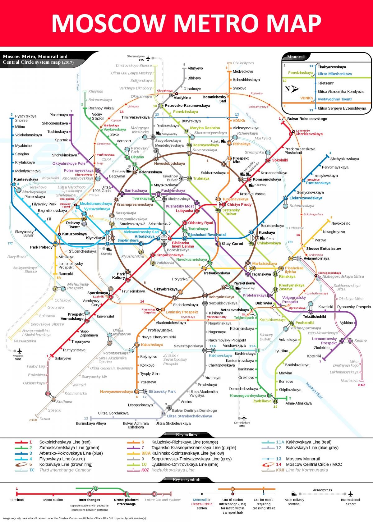 metro stanicu Moskvi mapu