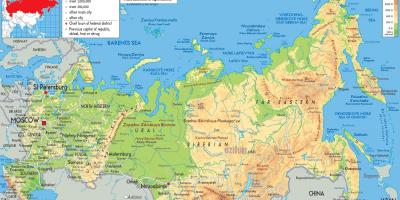 Rusija Moskvi mapu
