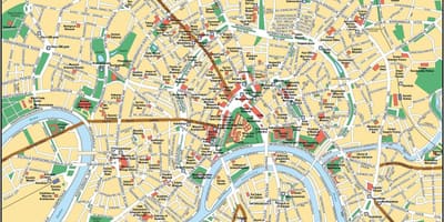 Moskva ulična mapa