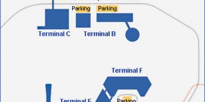 Sheremetyevo terminal mapu