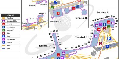 SVO terminal mapu
